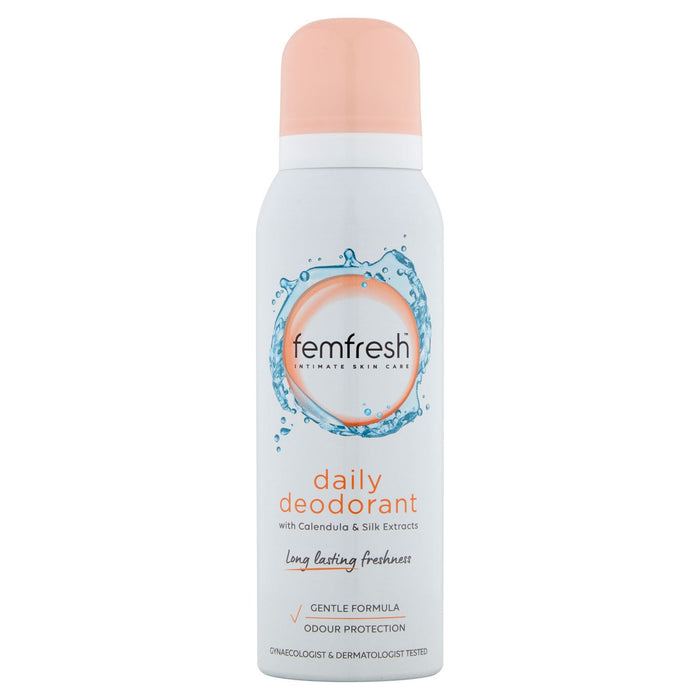 Femfresh Daily Freshness Intimate Deodorant - Gentle Spray for Women for Long Lasting Freshness 125ml