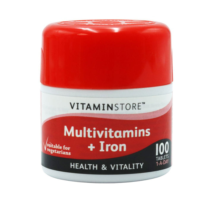 Vitamin Store Multi Vitamins & Iron Tablets 100's