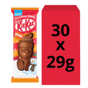 Kit Kat Icon Santa Orange Chocolate Christmas Figure (30 x 29g)