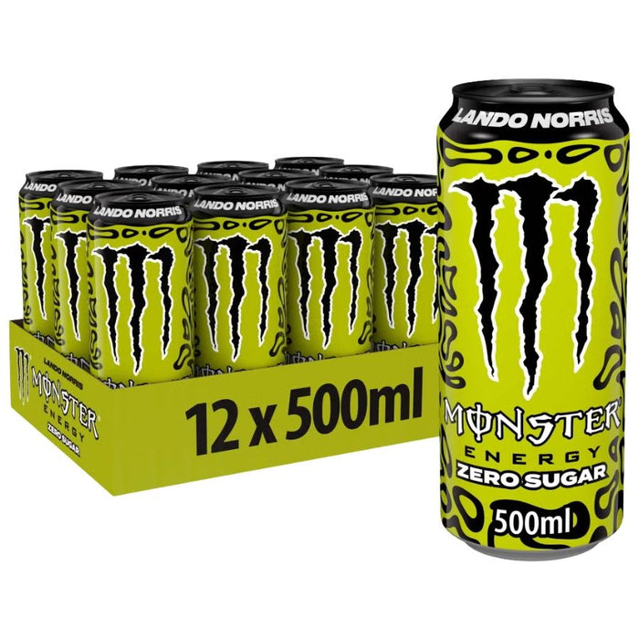 Monster Energy Drink Lando Norris Zero Sugar (12 x 500ml)