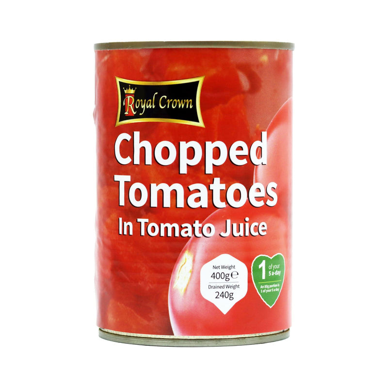 Royal Crown Chopped Tomatoes In Tomato Juice (12 x 400g) - image 2