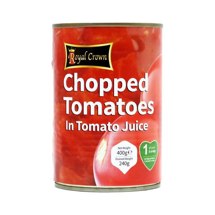 Royal Crown Chopped Tomatoes In Tomato Juice (12 x 400g)