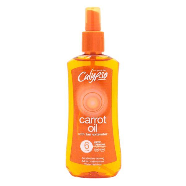Calypso Carrot Oil With Tan Extender SPF6 (200ml)
