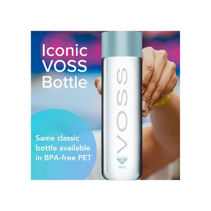 Voss PET Artesian Still Water Bottle 500 ml (Box of 24)