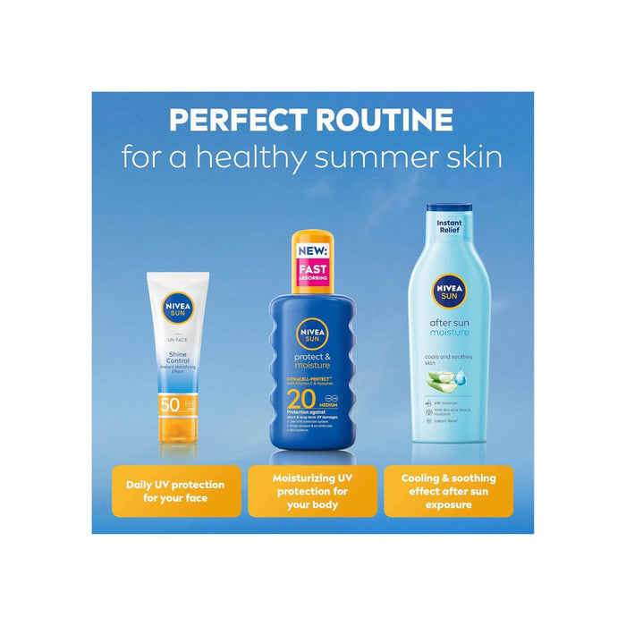 NIVEA Sun Kids Protect & Moisture UV Protection, Water Resistant SPF 20