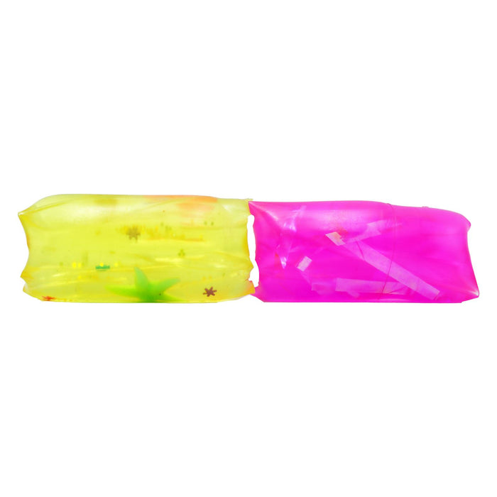 Water Snake Squishy Stress Relief 9CM - Glitter Squeezy Toy