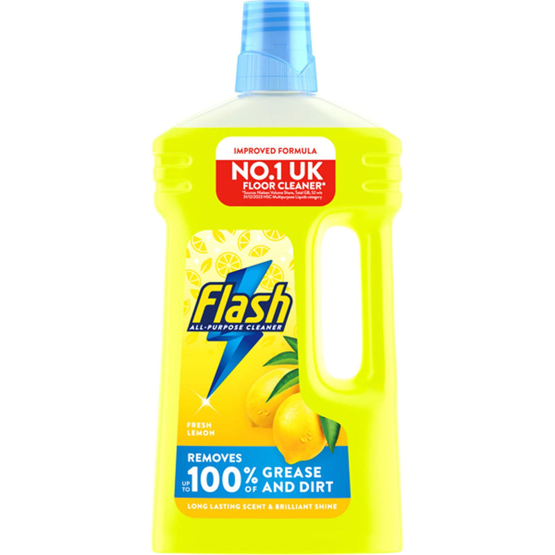 Flash Multi-purpose Floor Liquid Cleaner Fresh Lemon (1L)