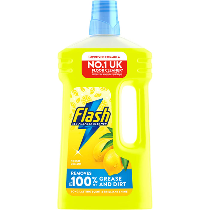 Flash Multi-purpose Floor Liquid Cleaner Fresh Lemon (1L)