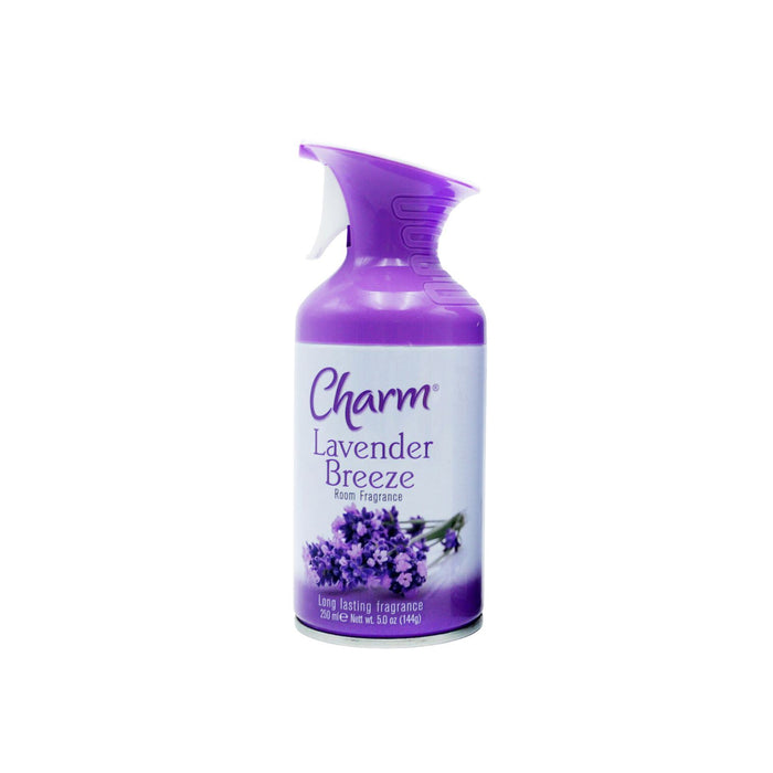 Charm Lavender Breeze Dry Spray Air Freshener 250ml