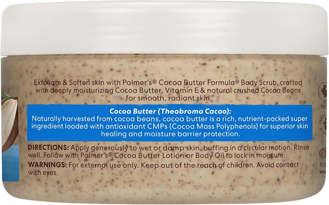 1 X Palmers Body Scrub Cocoa Butter Formula