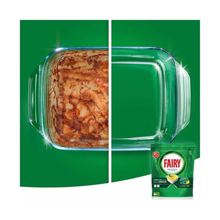 Fairy Original Dishwasher Detergent in Caps, Pack of 60