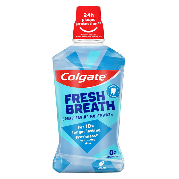 Colgate Fresh Breath Breathtaking Mouthwash 500ml