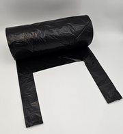 Tidyz Heavy-Duty Black Bin Bags Extra Strong Refuse Sacks with Tie Handles 50 Pack - 50L - image 2