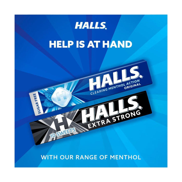 Halls Menthol Original Sugar Free Sweet (Box of 20)