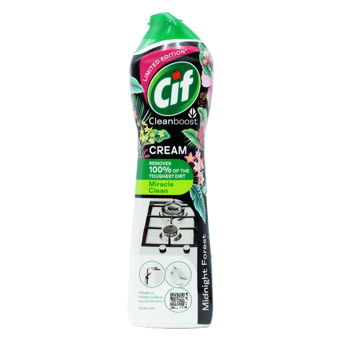 Cif Cleanboost Midnight Forest Multipurpose Cream Cleaner (500ml)