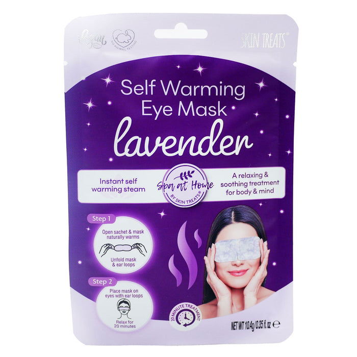 Skin Treats Self Warming Eye Mask Lavender