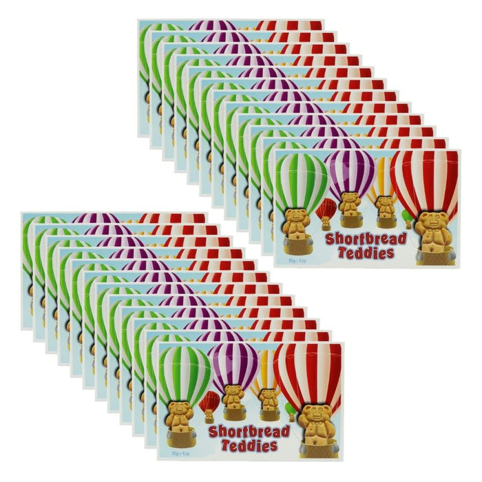 Scottish Shortbread Teddies In Balloons (24 x 115g)