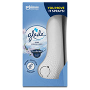 Glade Sense & Spray Air Freshener Holder Unit Clean Linen (18ml)