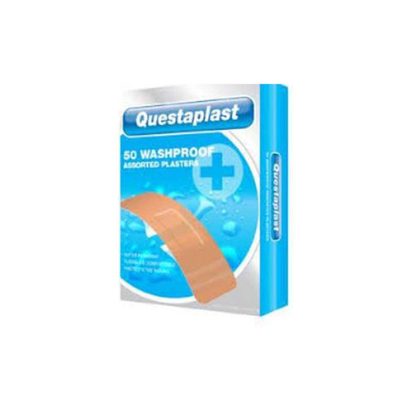 Questaplast Assorted Washproof Plasters  40's