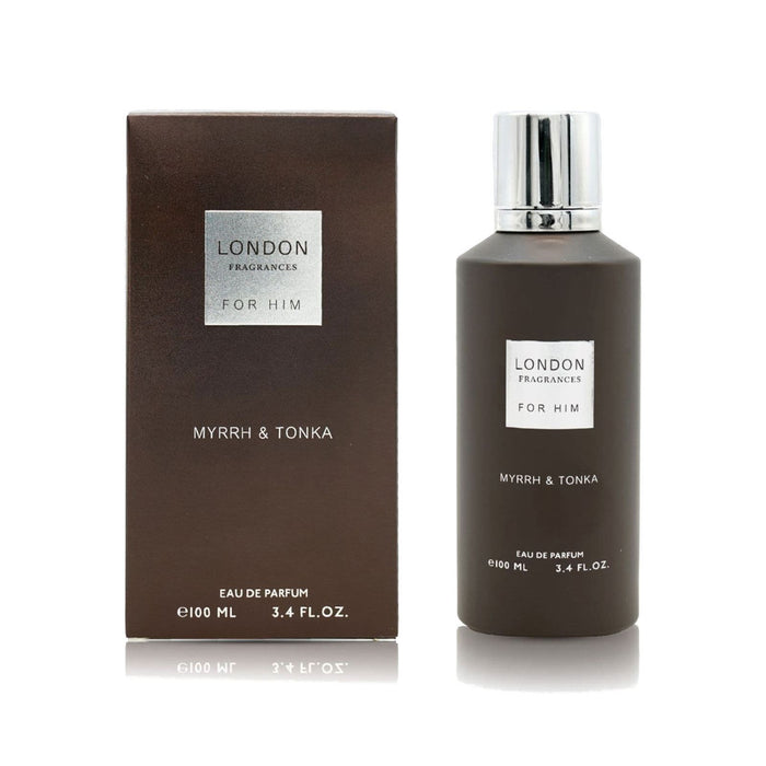 London Fragrances Eau De Parfum For Him Myrrh & Tonka 100ml