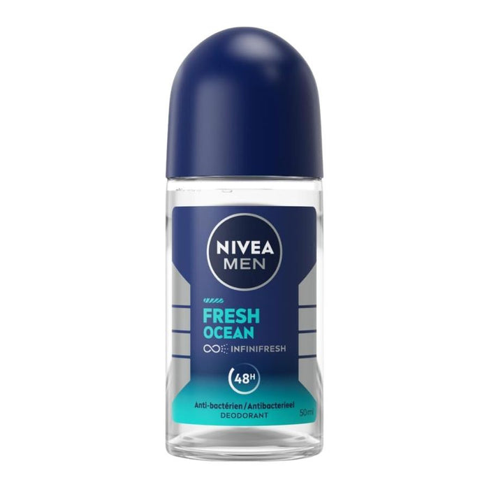 Nivea Men Roll-On Deodorant Fresh Ocean (50ml)