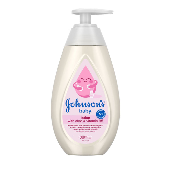 Johnson's Baby Lotion With Aloe & Vitamin B5 (500ml)