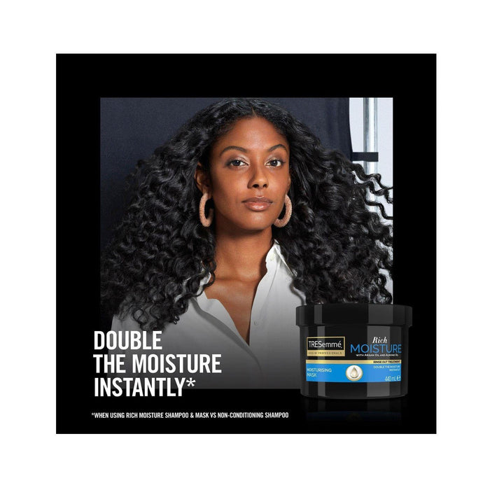 TRESemme Rich Moisture Hair Mask Argan Oil and Almond Oil Moisturising and Hydrating 440ml