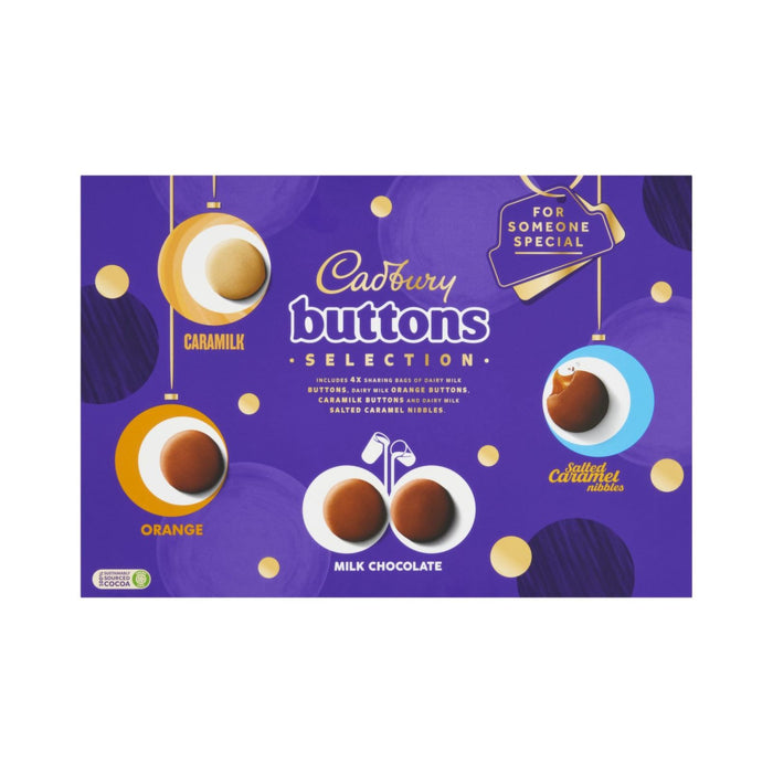 Cadbury Buttons Selection Box 375g