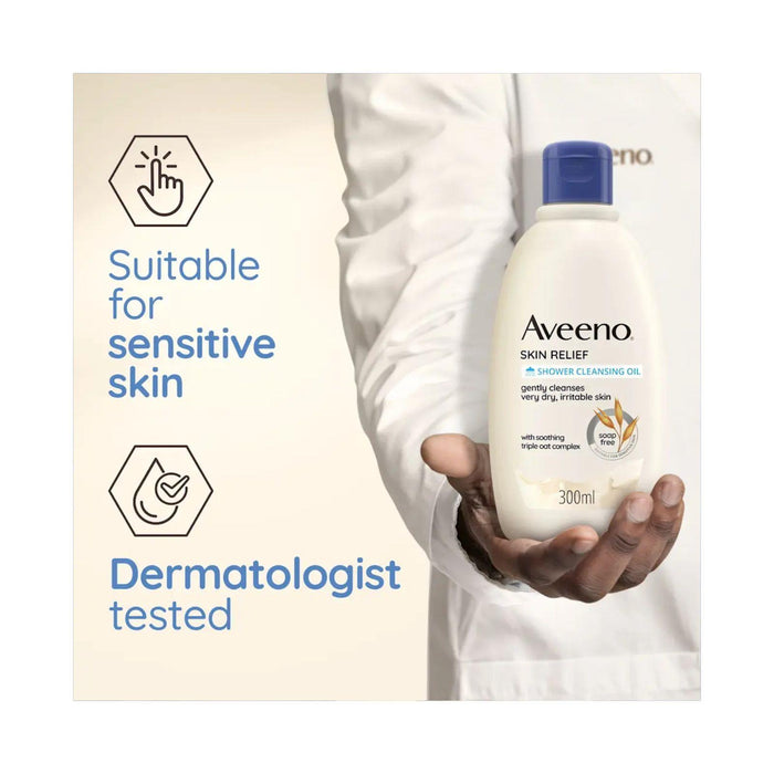 AVEENO SKIN RELIEF SHOWER CLEANSING OIL 300ml