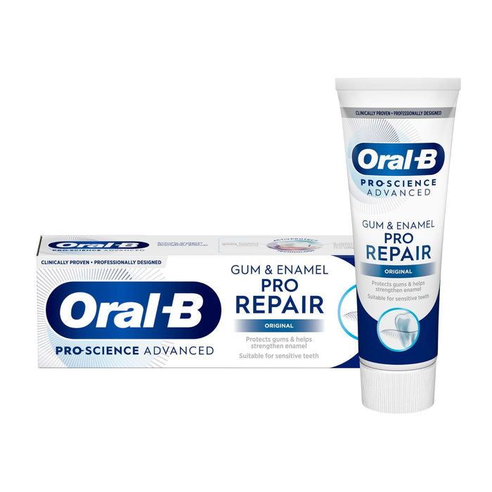Oral-B Pro-Science Gum & Enamel Pro-Repair Fresh White  Toothpaste, 75 ml