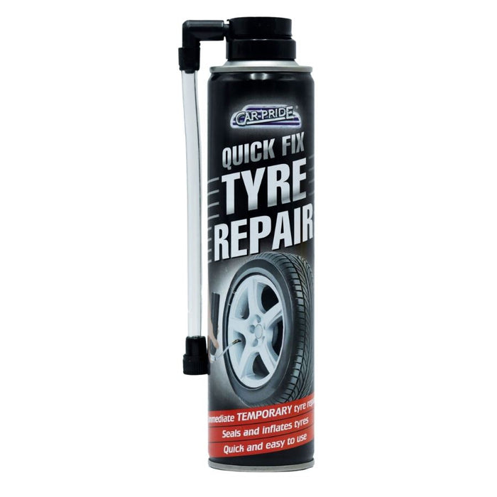 Car Pride Quick Fix Tyre Repair Spray (300ml)