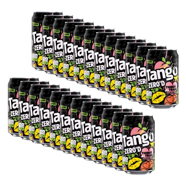 Tango Zero’d Thirst Trap Sugar Free Can (24 x 330ml)