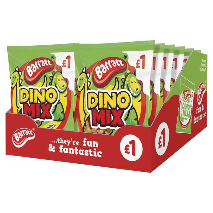 12x Barratt Dino Mix 100g