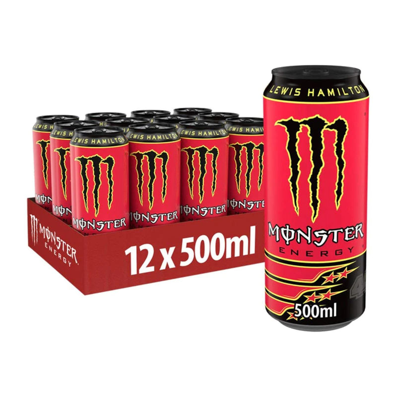 Monster Lewis Hamilton Energy Drink Can 500 ml (Box of 12) - image 2