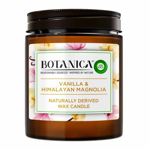 Botanica by Air Wick Vanilla & Himalayan Magnolia Wax Candle 205g - myShop.co.uk