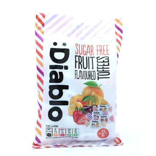 Diablo Fruit Toffee Sweets 75g (Box of 16) - myShop.co.uk