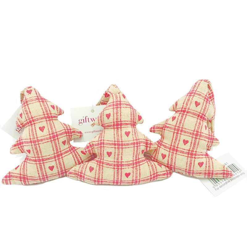 Christmas Tree Hanging Decor Burlap Rustic Cloth Ornament - myShop.co.uk