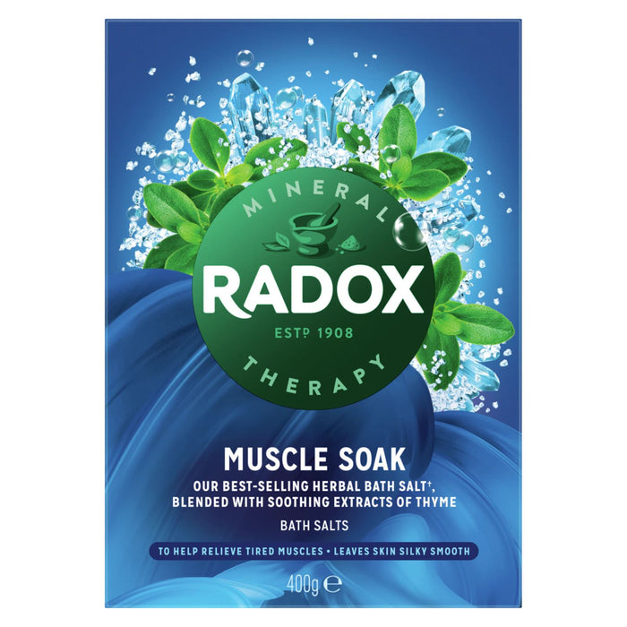 Radox Therapy Muscle Soak Herbal Bath Salt 400g