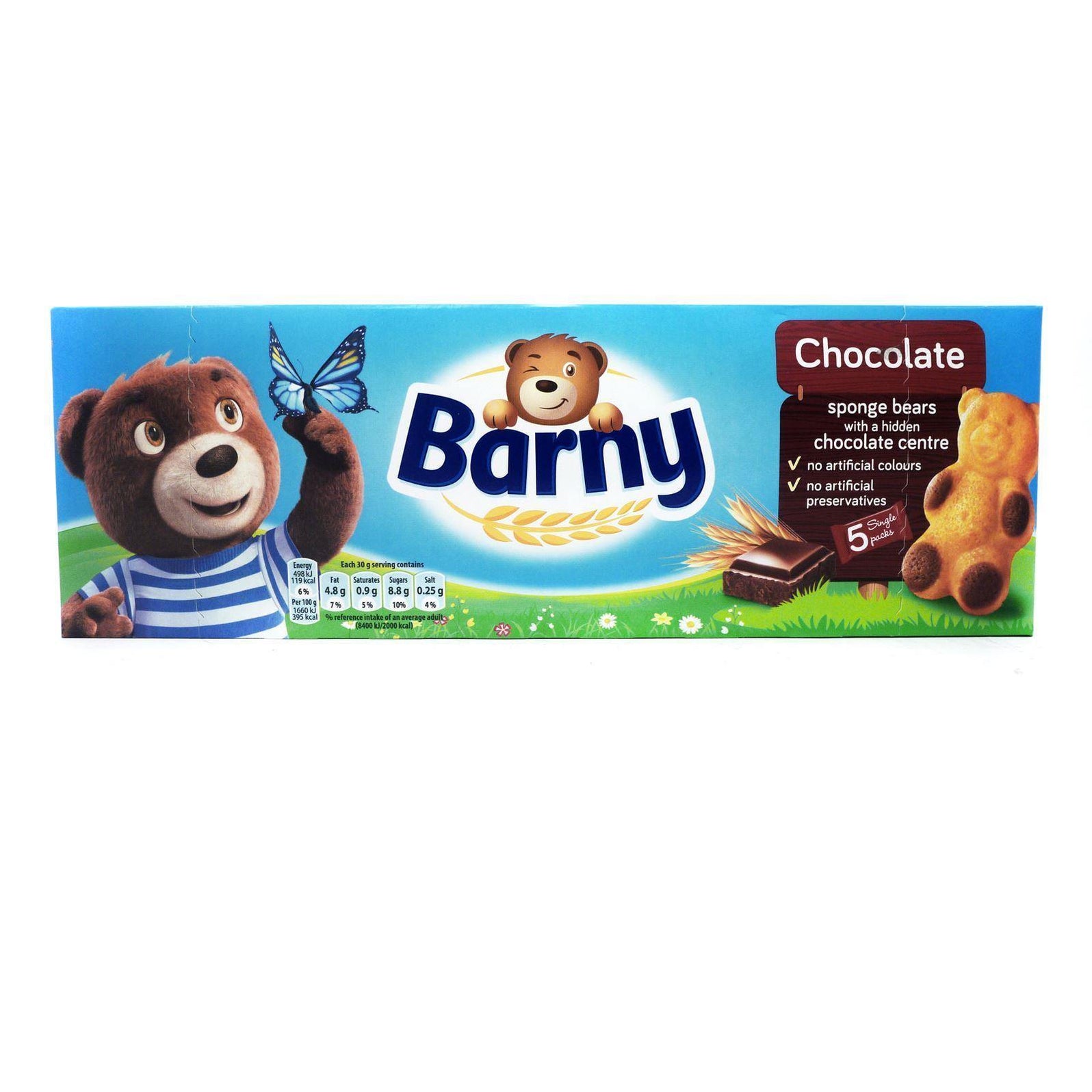 Barny Chocolate 125g (7 Packs of 5) — myShop