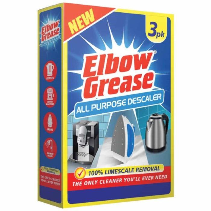 Elbow Grease All Purpose Descaler 25ml (Box of 3)