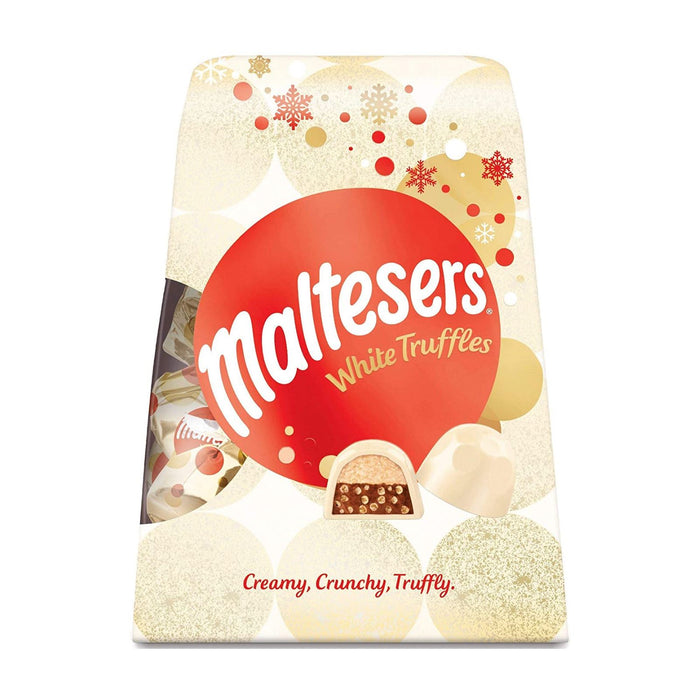 Maltesers White Truffle Christmas Present Selection Chocolates Gift Box 200g