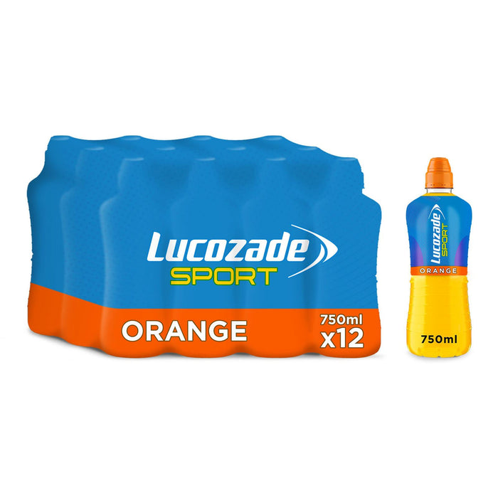 Lucozade Energy Drink Sport Orange 750ml (Box of 12)