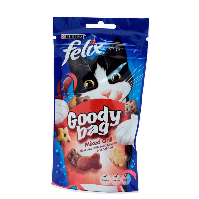 Felix Goody Bag Mixed Grill 60g (Box of 8) - myShop.co.uk