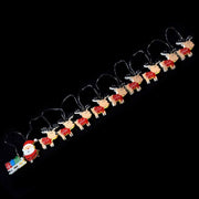 Christmas Tree LED String Lights - 11 Decorations Santa Reindeer Xmas Sleigh - myShop.co.uk