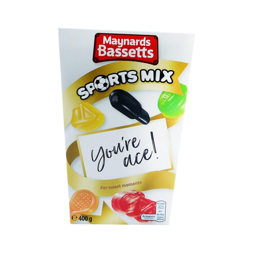 Maynards Bassetts Sports Mix 400g (Box of 6) - myShop.co.uk