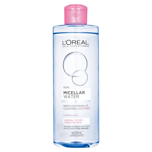 L'Oreal Paris Skin Expert For Normal To Dry Skin Micellar Water 400ml - myShop.co.uk