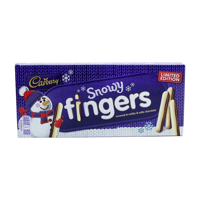 Cadbury Snowy Fingers 115g (Box of 20) - myShop.co.uk