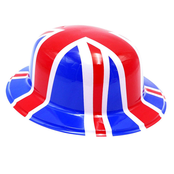 Union Jack Flag Bowler Hat