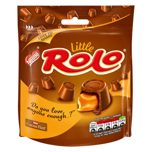 Nestle Rolo Caramel Chocolate Cups Pouch Bag 103g (Box of 8) - myShop.co.uk