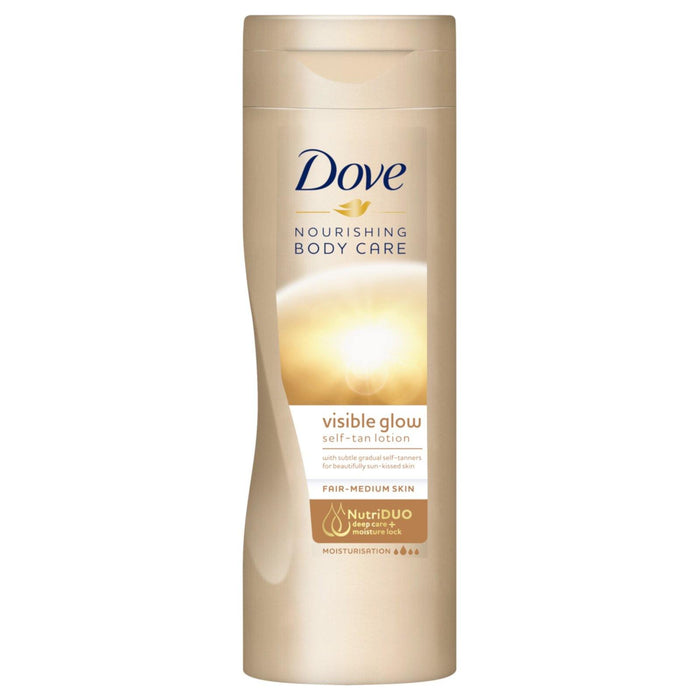 Dove Lotion Visible Glow Self-tan Lotion 250ml - Fair to Medium Skin - myShop.co.uk